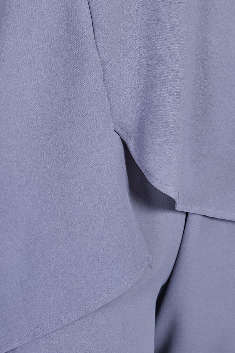 Raye Flared Blouse - Stone Wash - Image 5