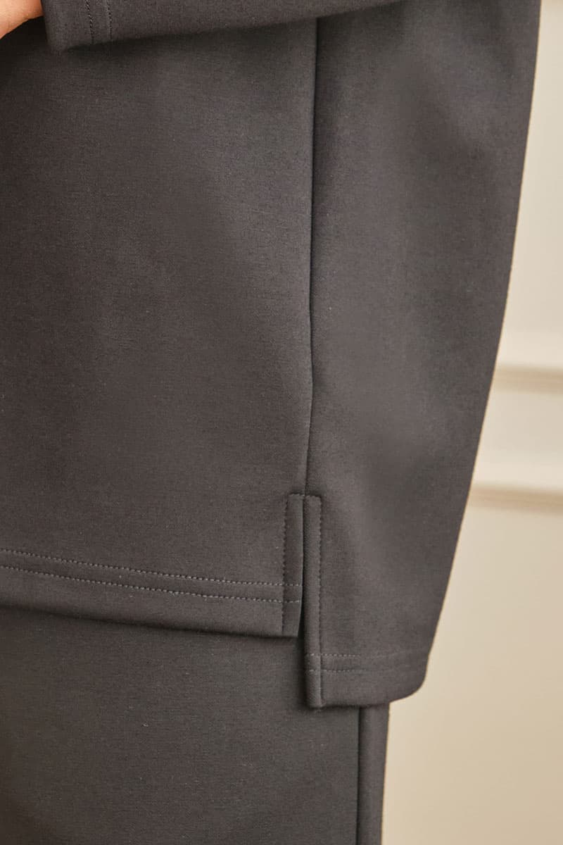 Denali High Neck Blouse 2.0 - Black - Image 6