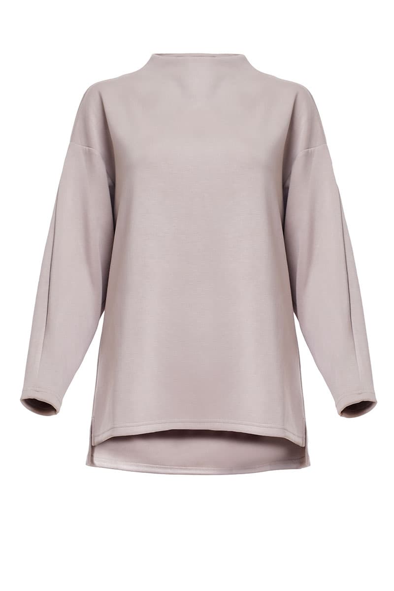 Denali High Neck Blouse 2.0 - Pale Oak - Image 2