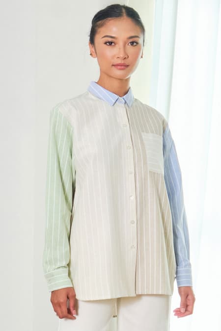 Newton Front Button Shirt - Brook