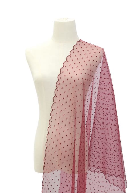 Anindya Scallop Selendang - Deep Wine