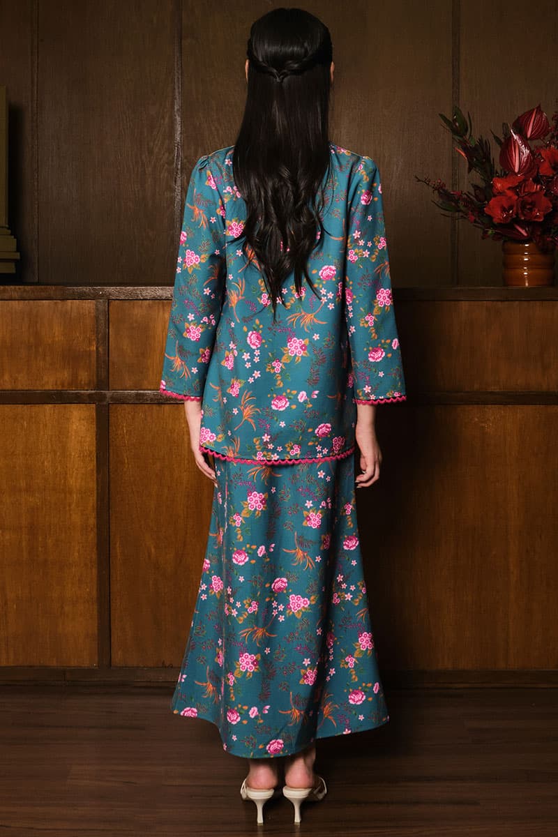 KIDS Andalan Set - Emerald Print - Image 4