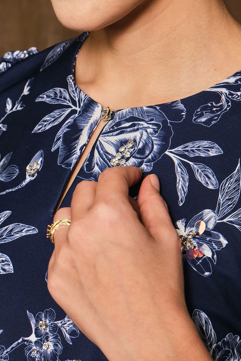 Andalan Blouse & Skirt - Eclipse Print - Image 5