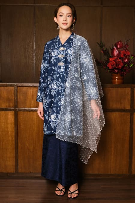 Seroja Blouse & Skirt - Eclipse Print/Eclipse