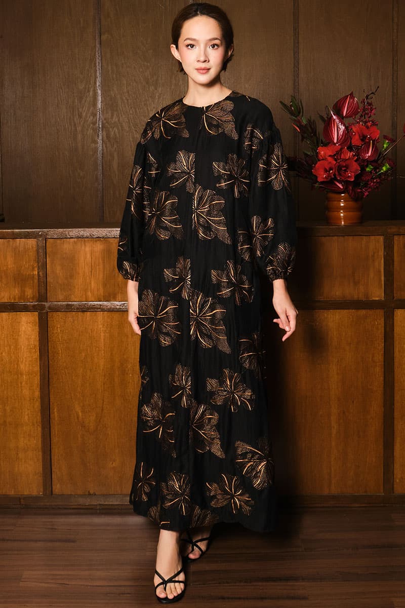 Delaila Dress - Black - Image 3