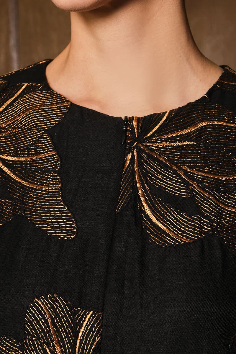 Delaila Dress - Black - Image 5