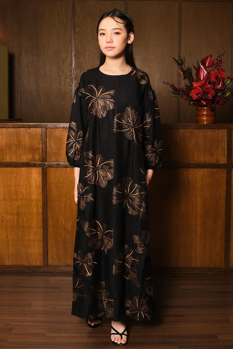 KIDS Delaila Dress - Black - Image 1