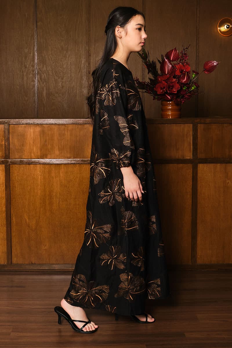 KIDS Delaila Dress - Black - Image 3