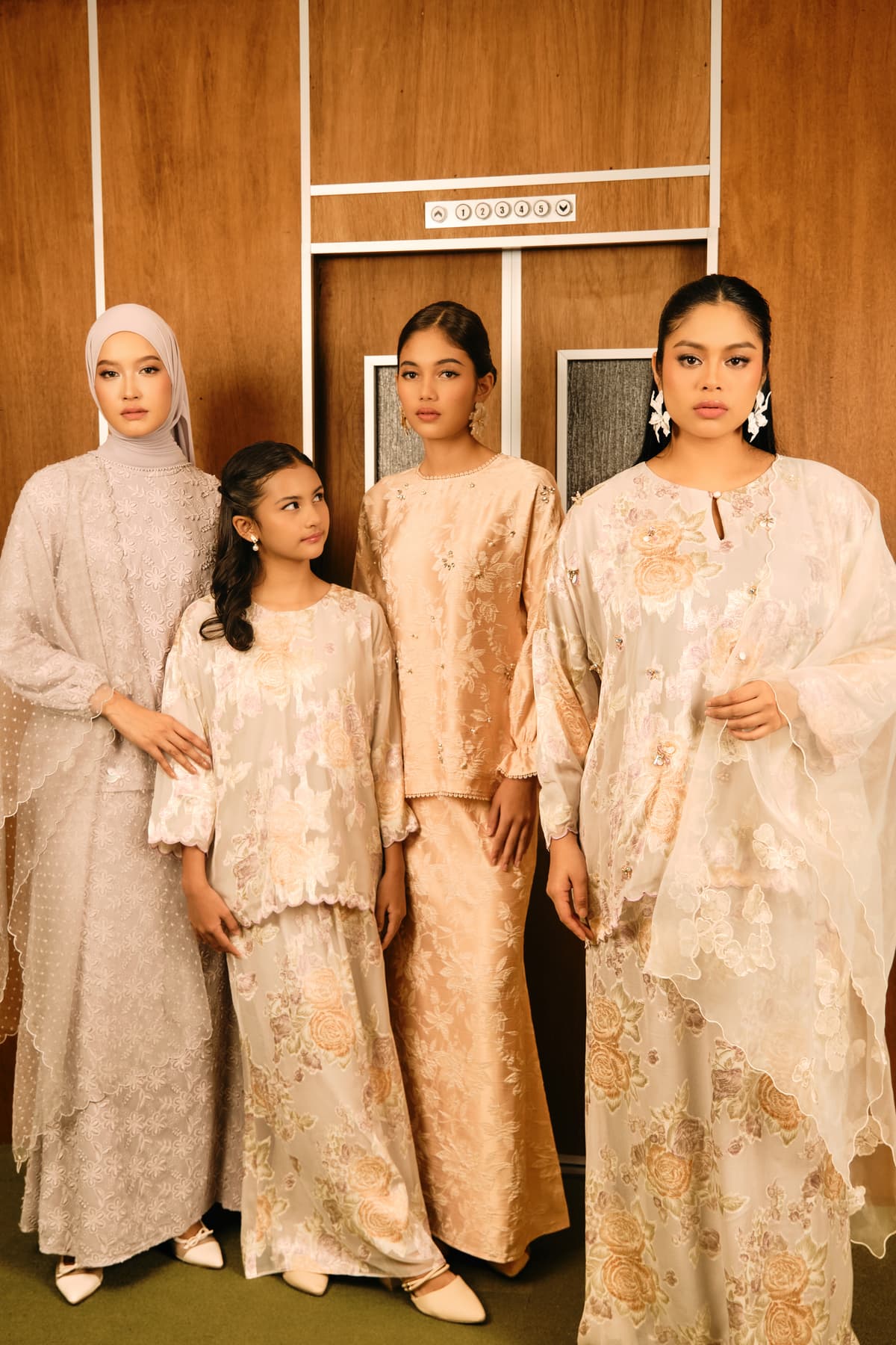 Rona Blouse & Skirt - Blush - Image 8