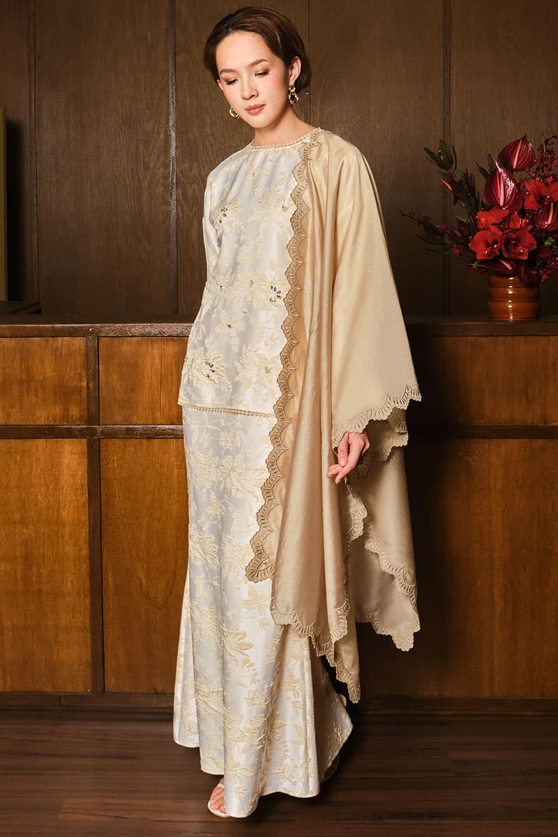 Rona Blouse & Skirt - Buttermilk - Image 1