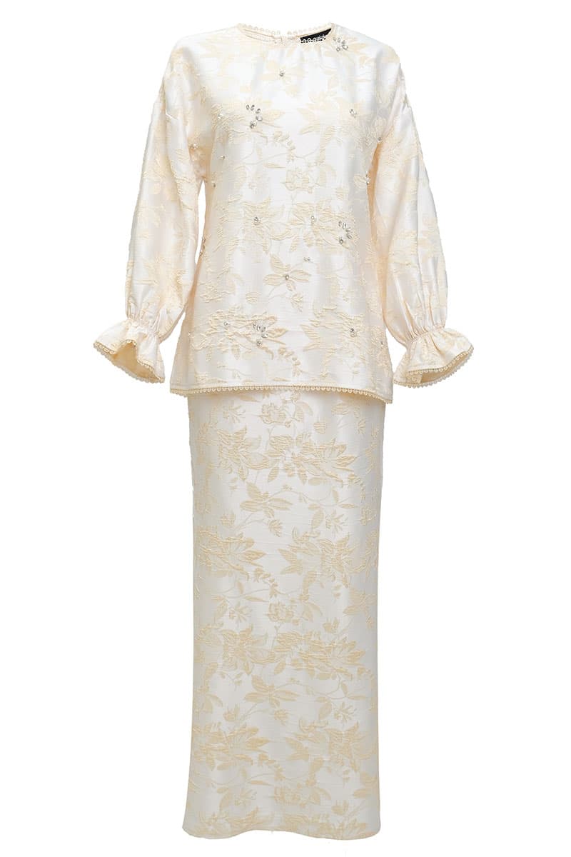 Rona Blouse & Skirt - Buttermilk - Image 2