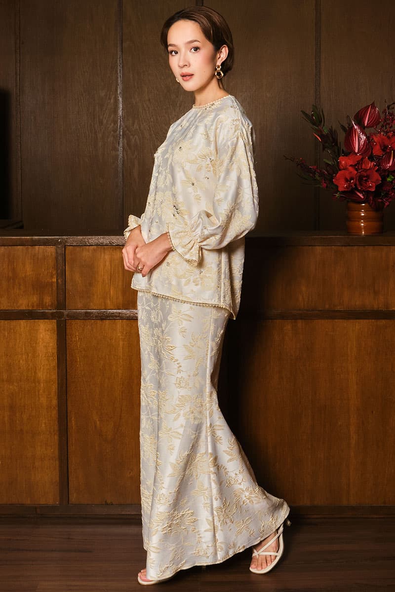 Rona Blouse & Skirt - Buttermilk - Image 3