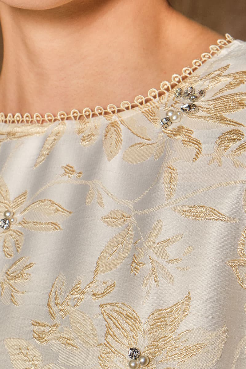 Rona Blouse & Skirt - Buttermilk - Image 5