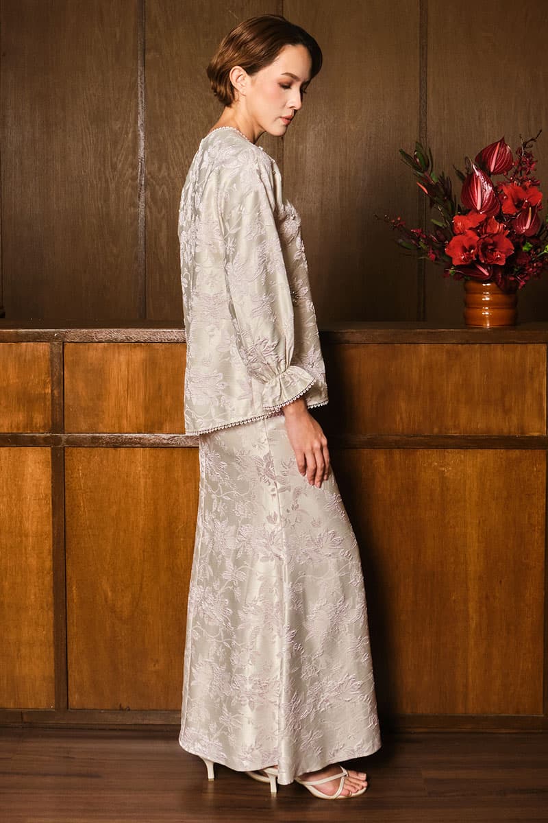 Rona Blouse & Skirt - Thistle - Image 3