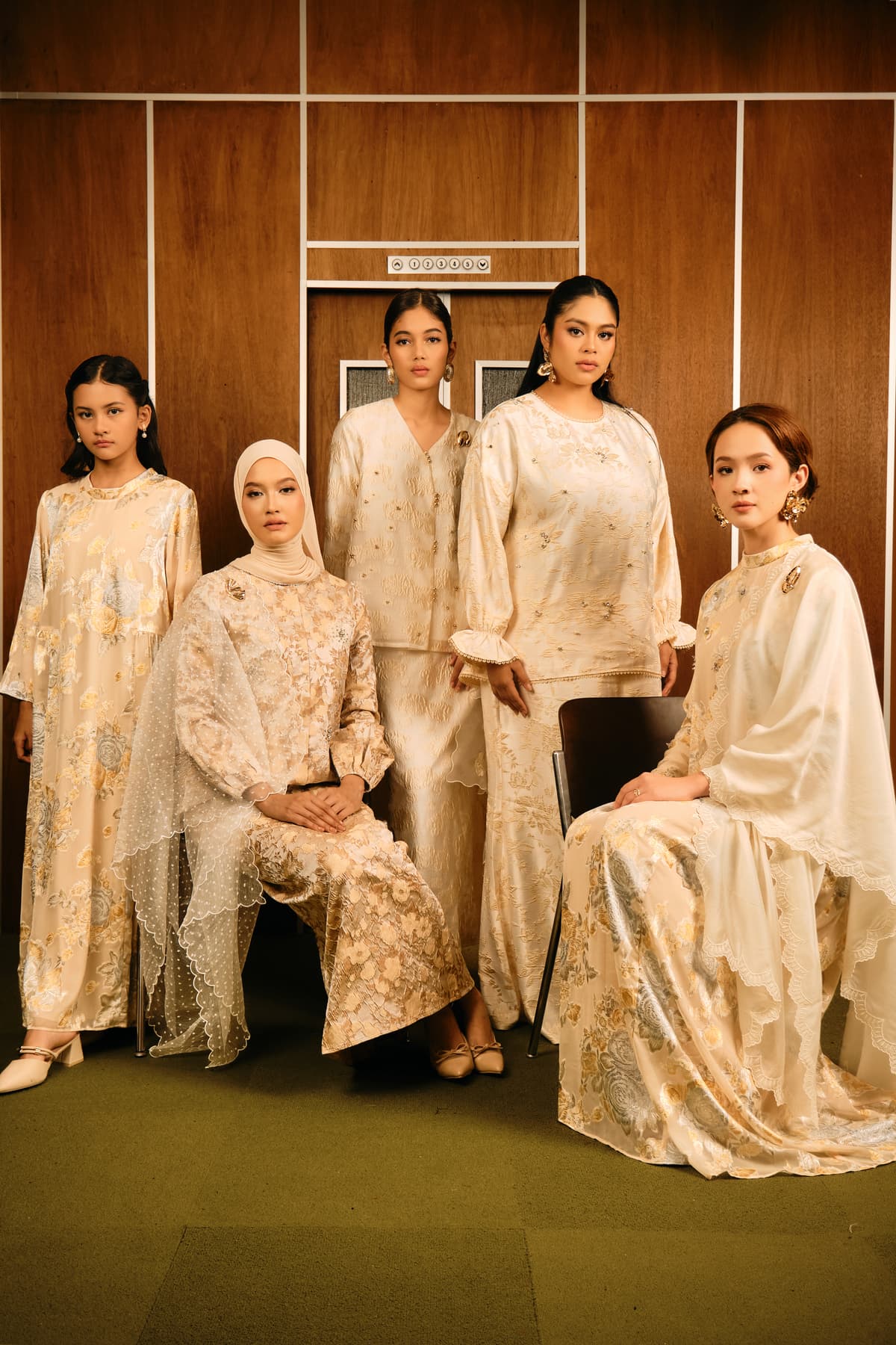 Darmita Dress - Beige/Yellow Floral - Image 7