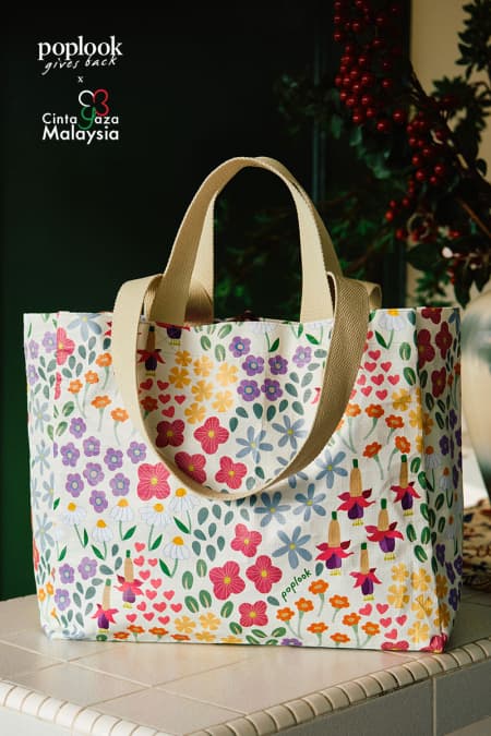 Raya'26 Kaseh Tote - Ivory