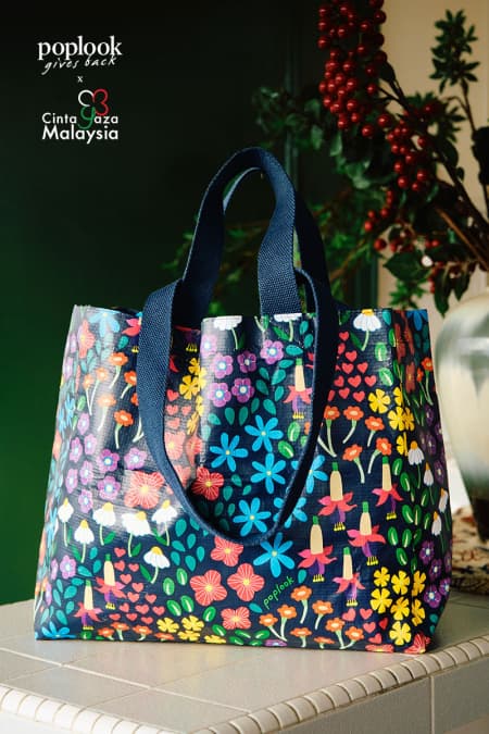 Raya'26 Kaseh Tote - Midnight