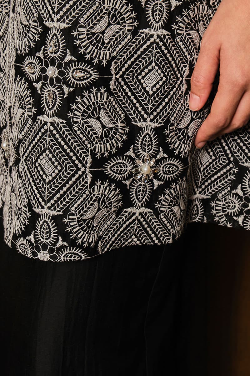 Mahendra Blouse & Skirt - Black - Image 6