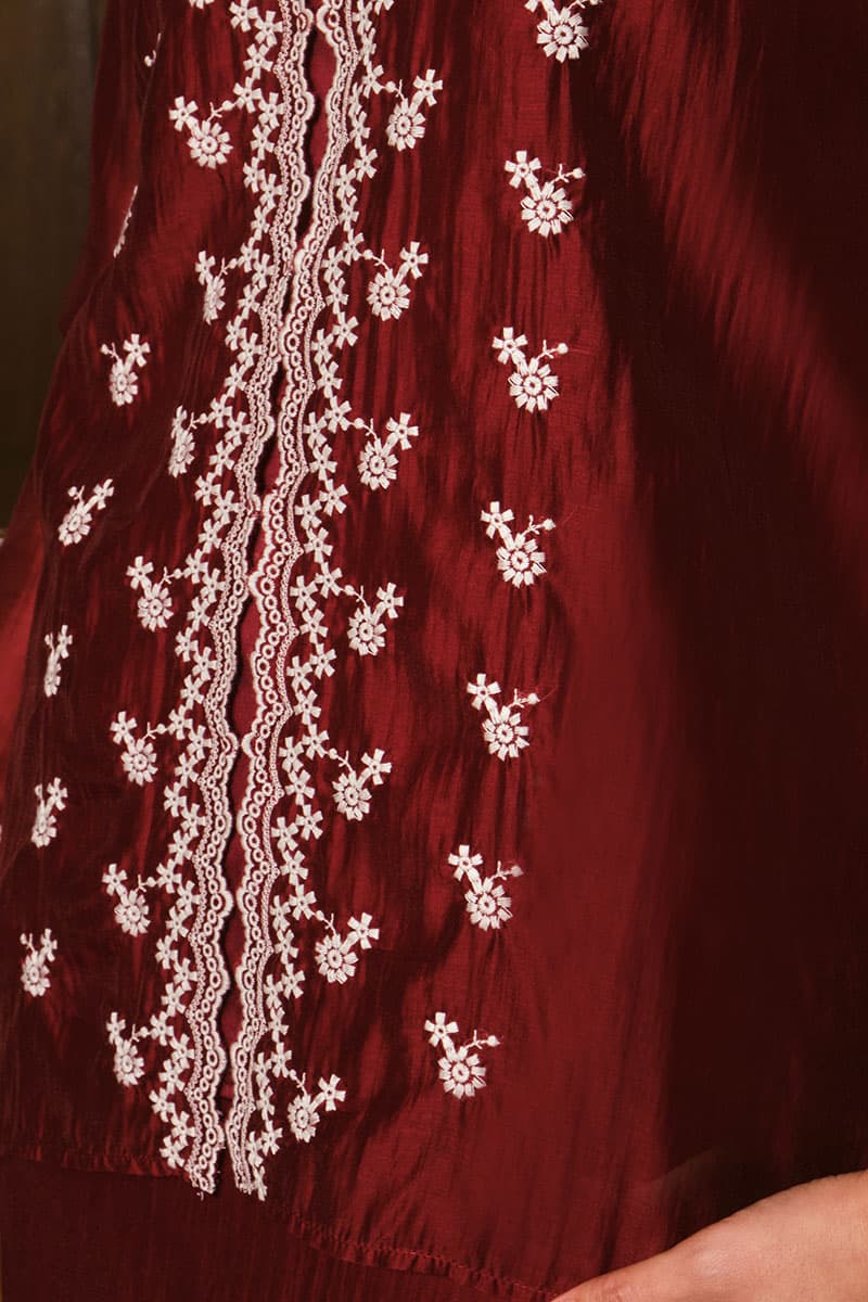 Nawildra Blouse & Skirt - Cordovan - Image 6