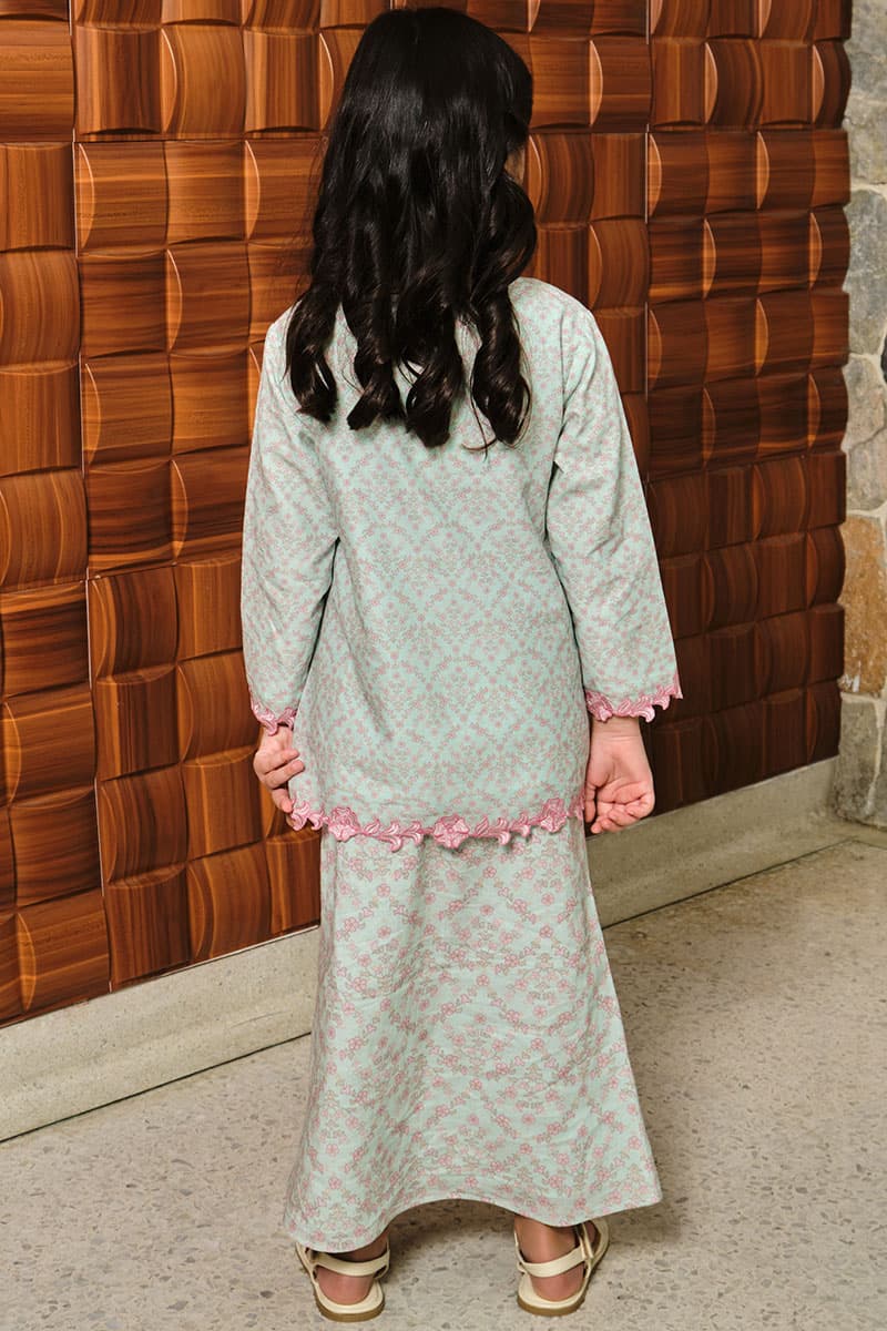 KIDS Ayuna Set - Mint/Pink - Image 4