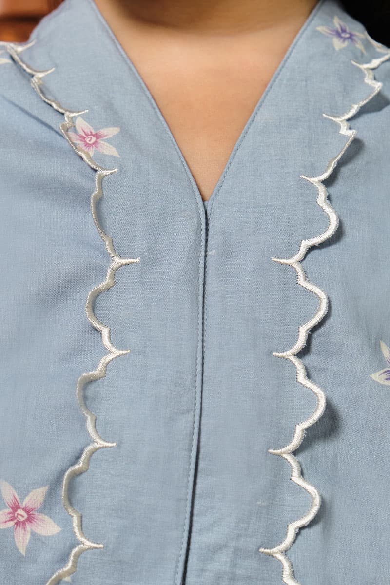 KIDS Dhiyara Set - Blue Bell - Image 5