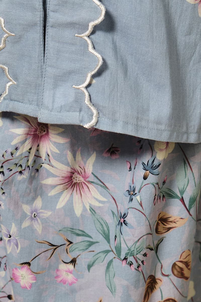 KIDS Dhiyara Set - Blue Bell - Image 6