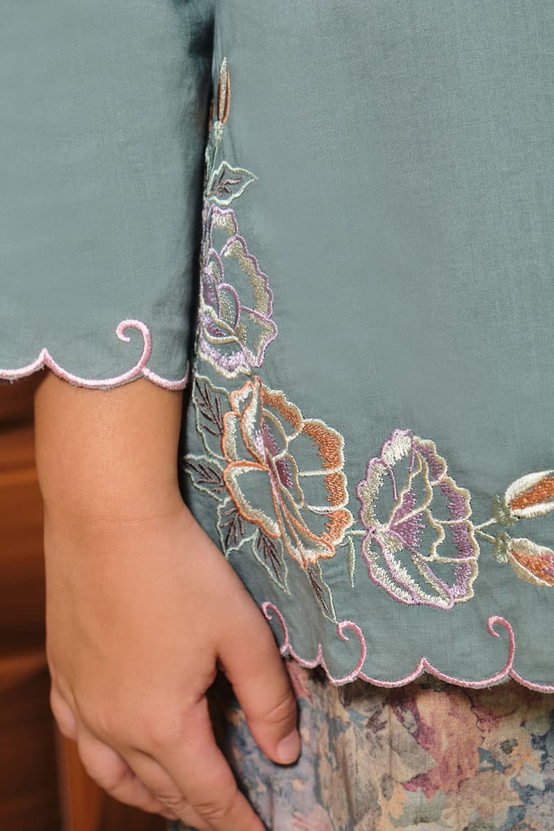 KIDS Khawla Set - Dusty Aqua - Image 6