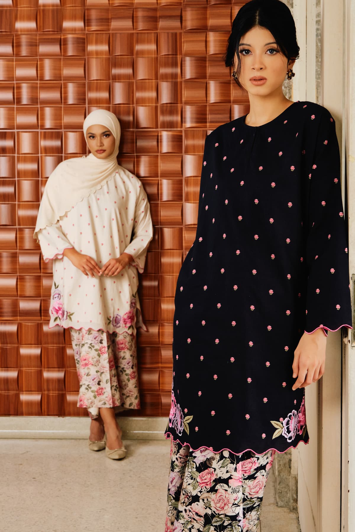 COTTON Manora Blouse & Skirt - Ecru - Image 7