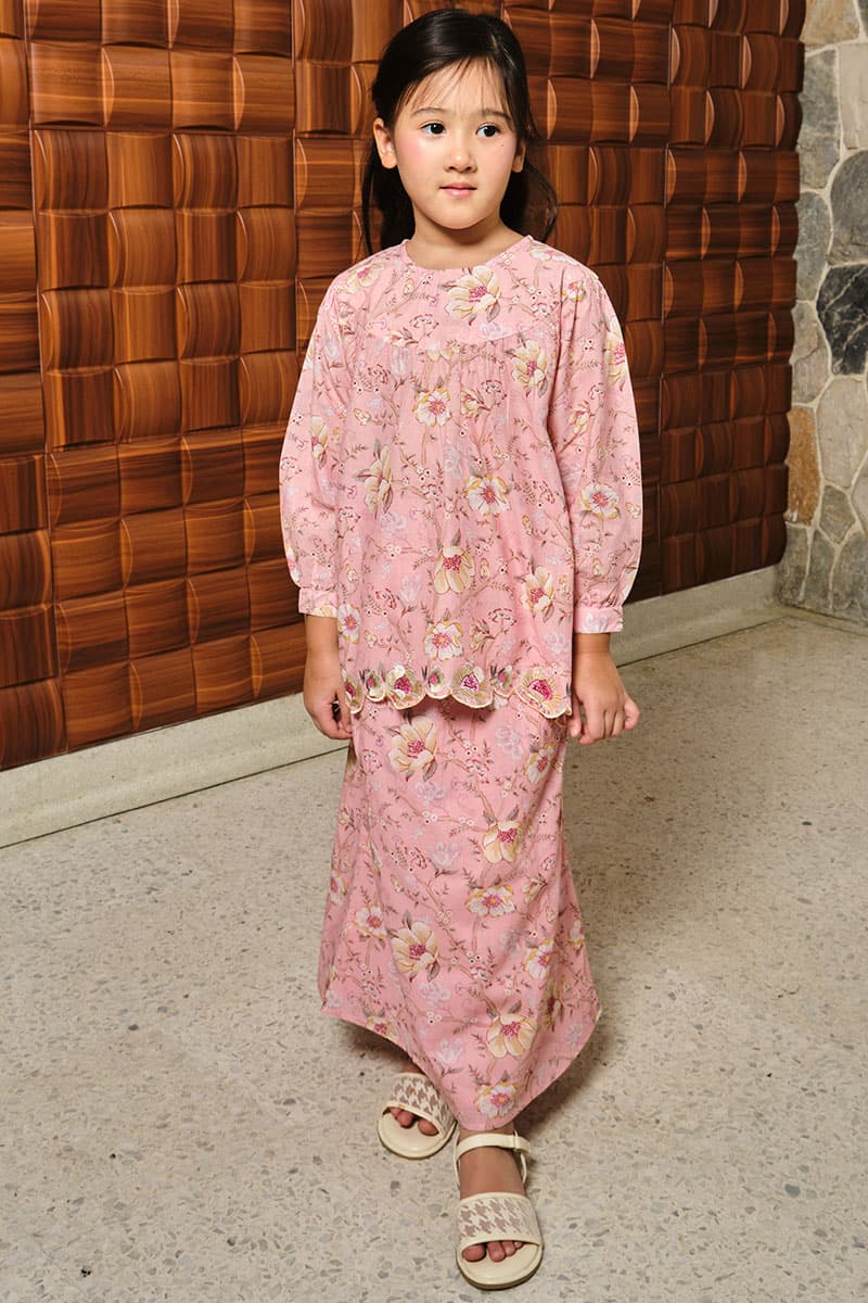 KIDS Rukma Set - Pink Blossom - Image 1