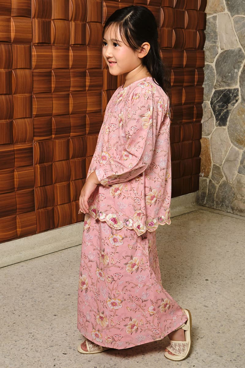 KIDS Rukma Set - Pink Blossom - Image 3
