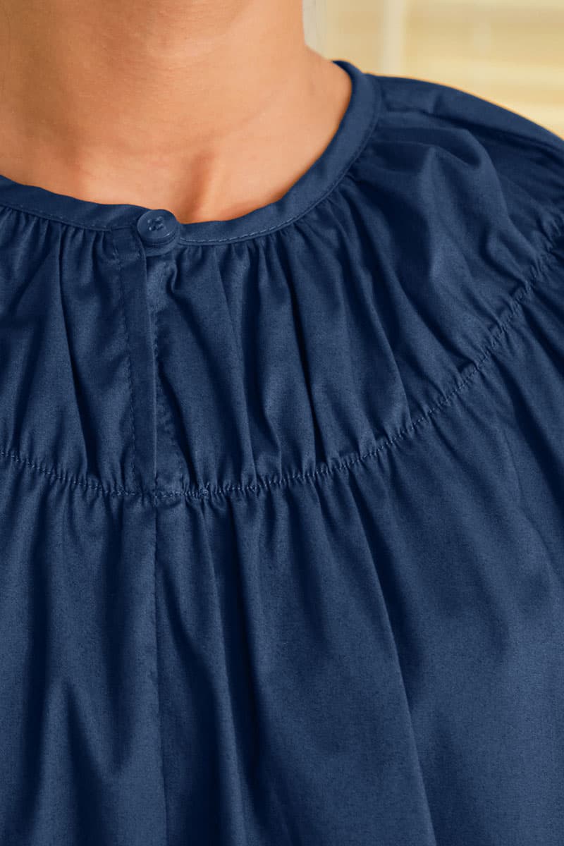 Daliah Drop Shoulder Blouse - Teal - Image 5