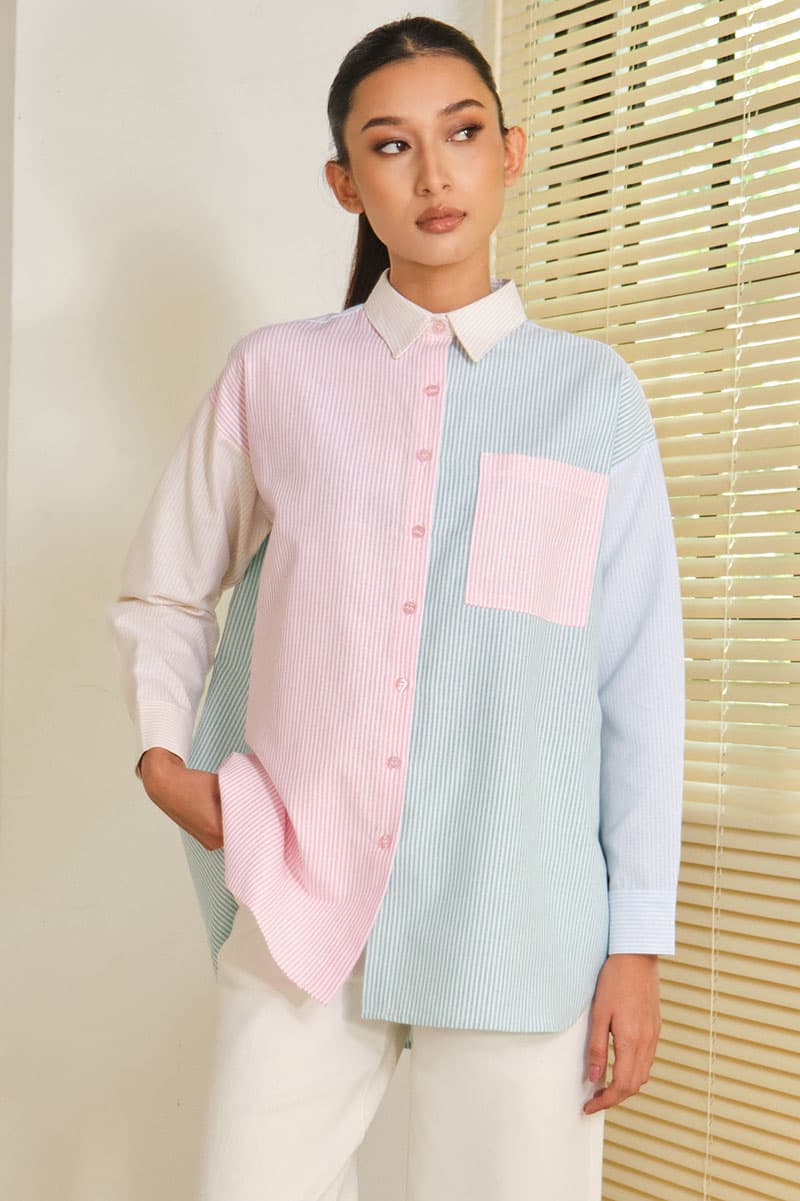 Fairfield Front Button Shirt - Wickham - Image 1