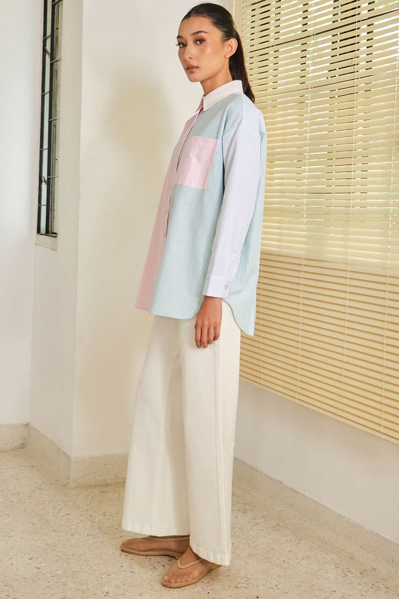 Fairfield Front Button Shirt - Wickham - Image 3