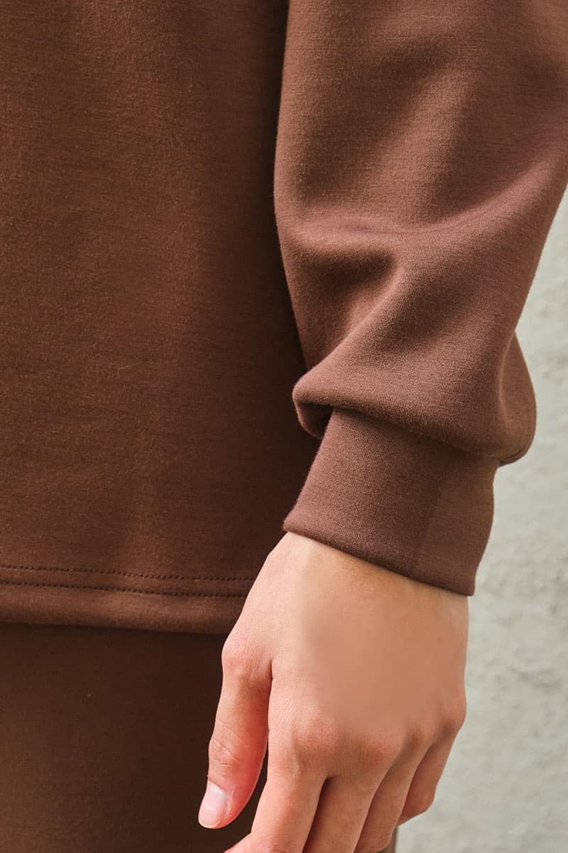 Victor Drop Shoulder Polo Shirt - Pinecone - Image 6