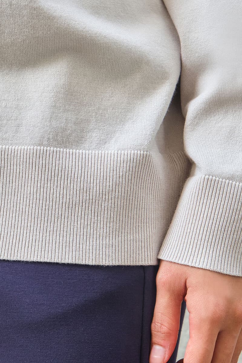League Drop Shoulder Sweatshirt - Silver - Image 6