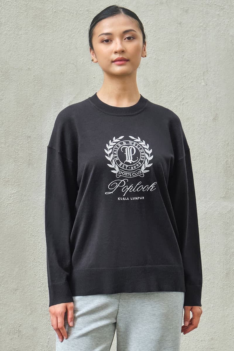 League Drop Shoulder Sweatshirt - Deep Iron - Image 1