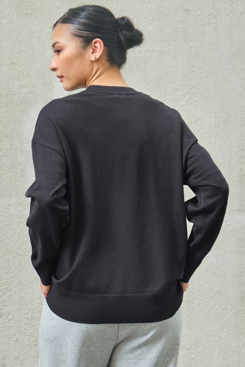 League Drop Shoulder Sweatshirt - Deep Iron - Image 4