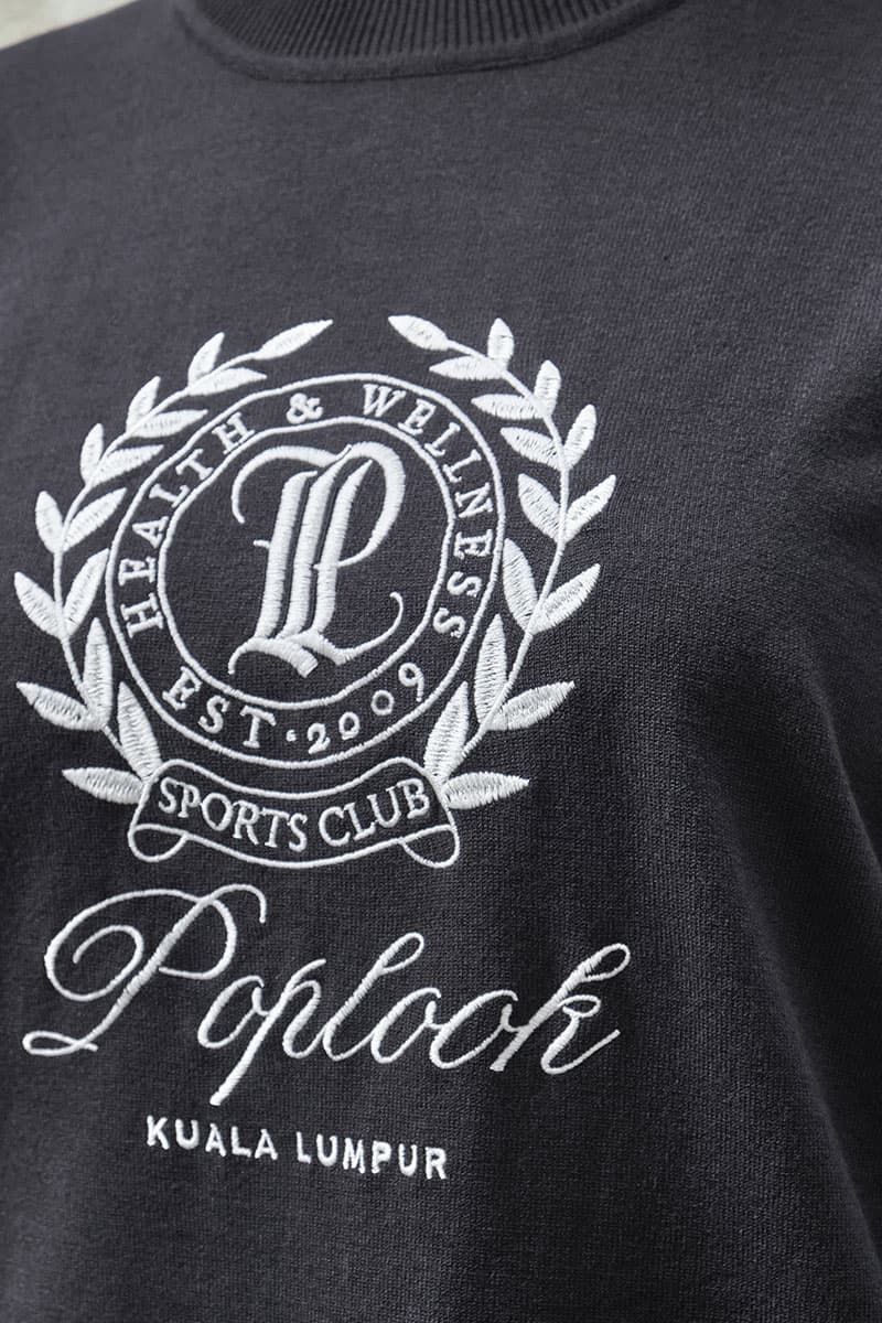 League Drop Shoulder Sweatshirt - Deep Iron - Image 5