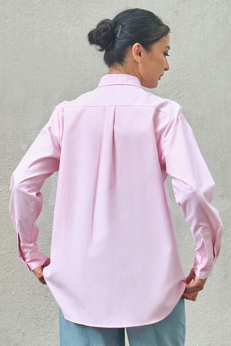 Elite Front Button Shirt - Taffy Pink - Image 4