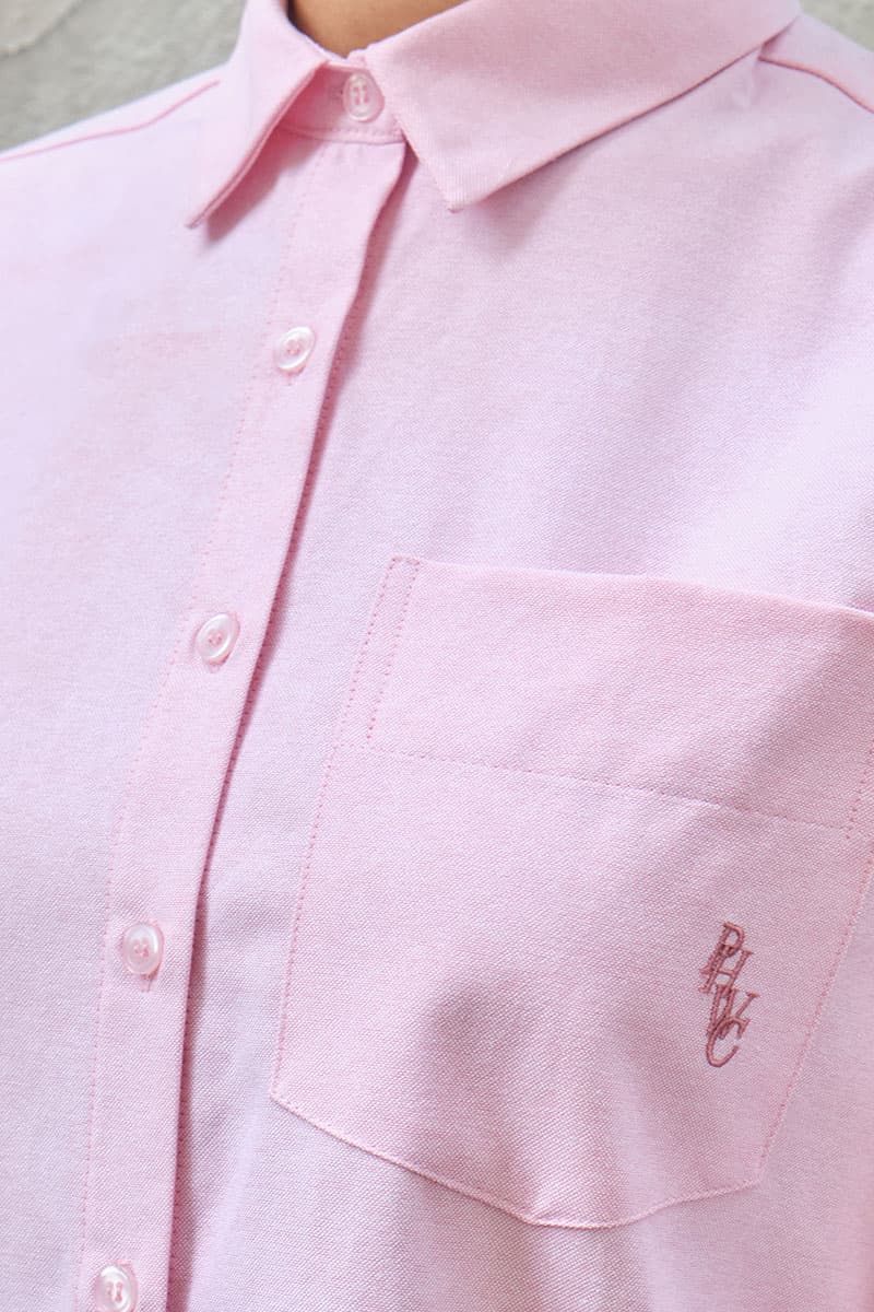 Elite Front Button Shirt - Taffy Pink - Image 5