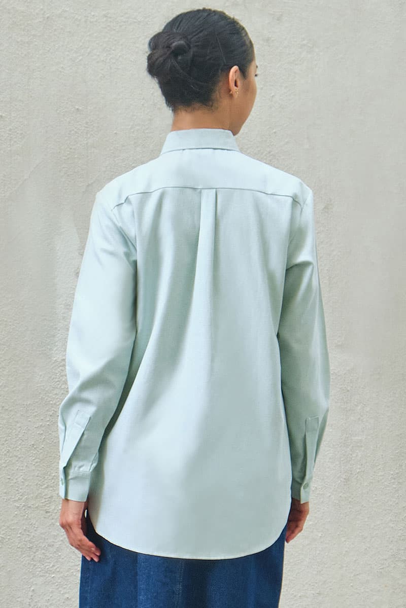 Elite Front Button Shirt - Apple Mint - Image 4