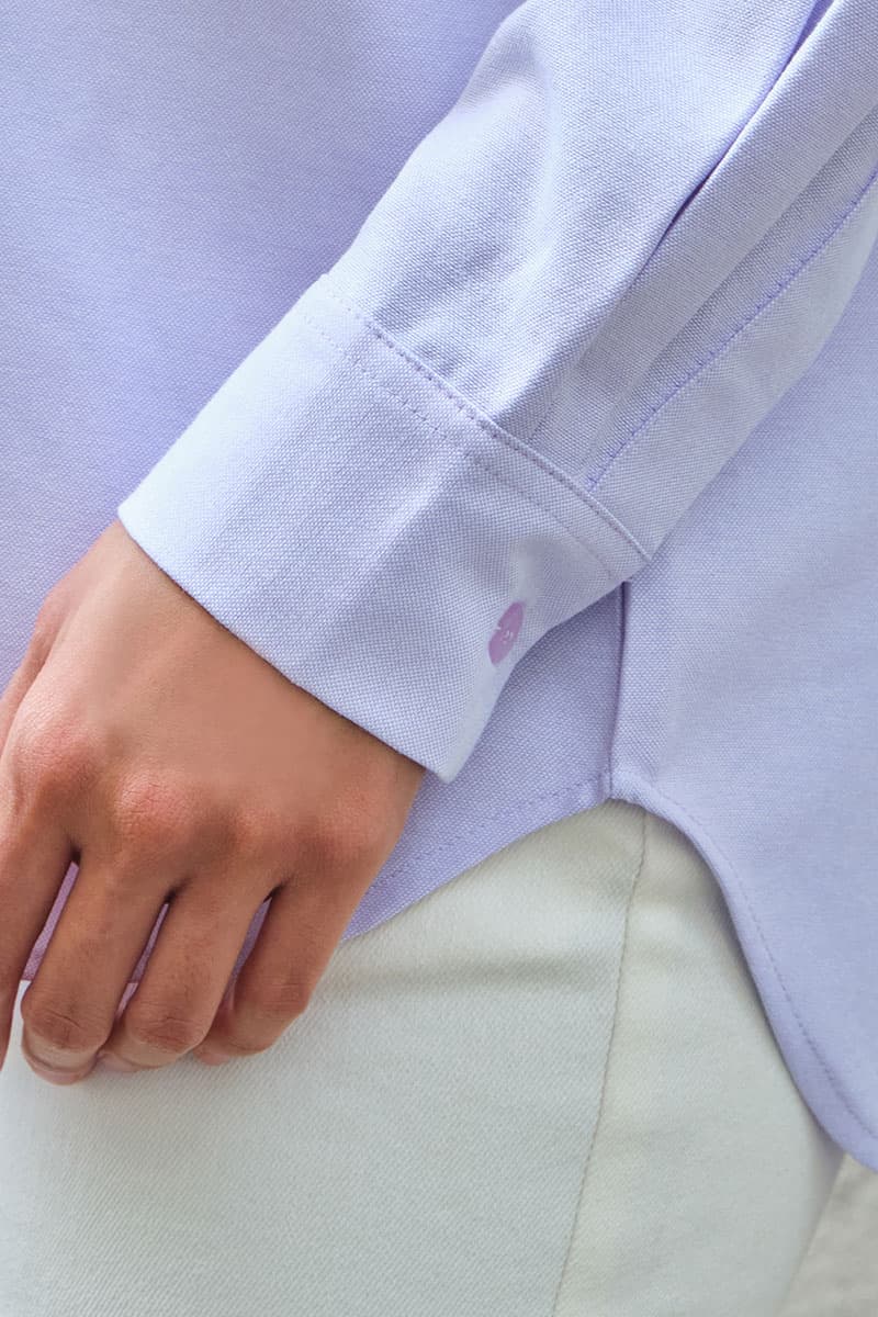 Elite Front Button Shirt - Lilac - Image 6