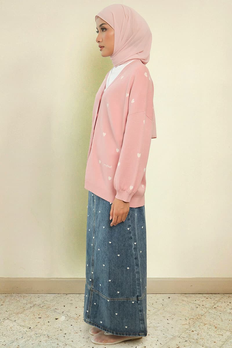 Camelia Drop-Shoulder Cardigan - Primrose - Image 3