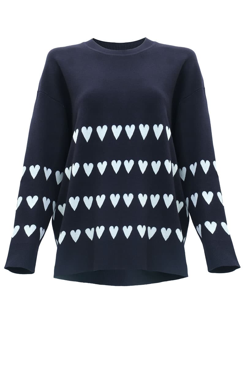 Giselle Drop-Shoulder Sweater - Eclipse - Image 2