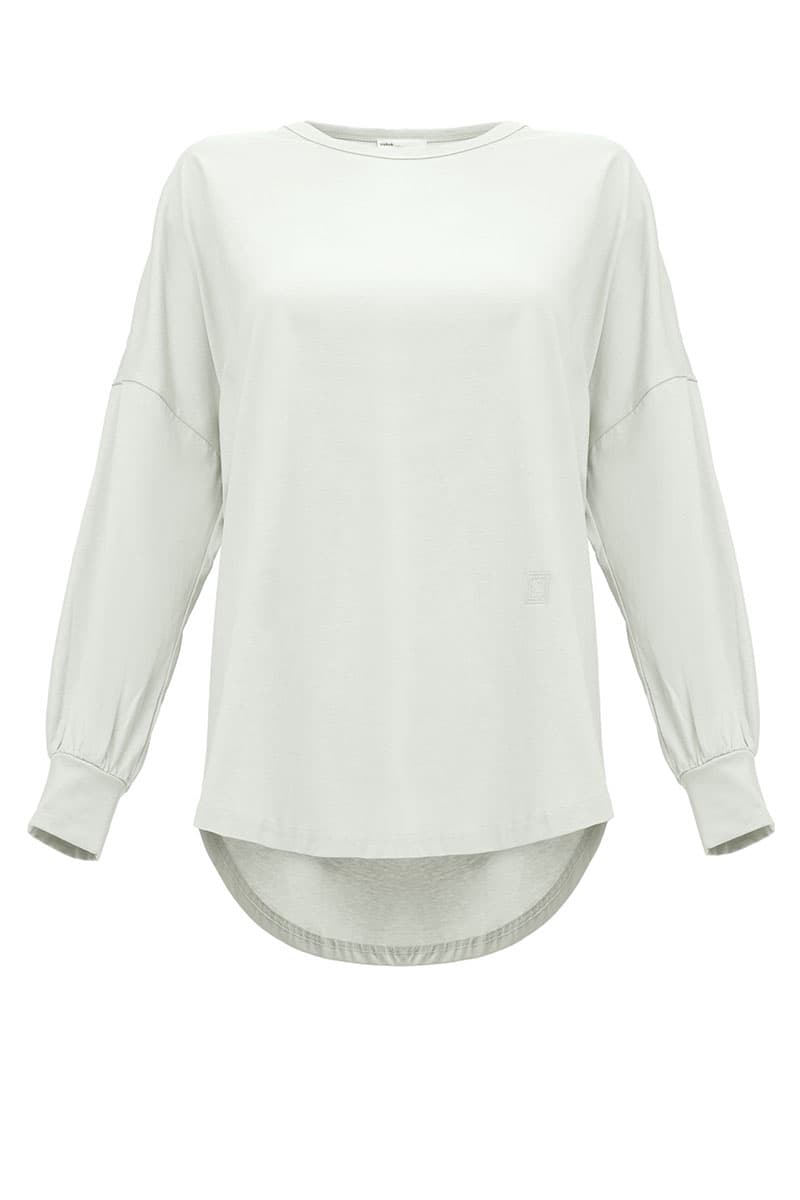 Kirsi Drop Shoulder Sweater 3.0 - Rice - Image 2