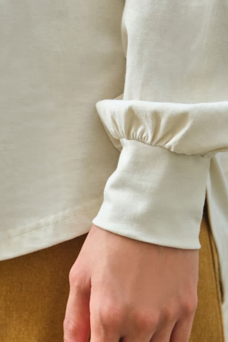 Kirsi Drop Shoulder Sweater 3.0 - Rice - Image 6
