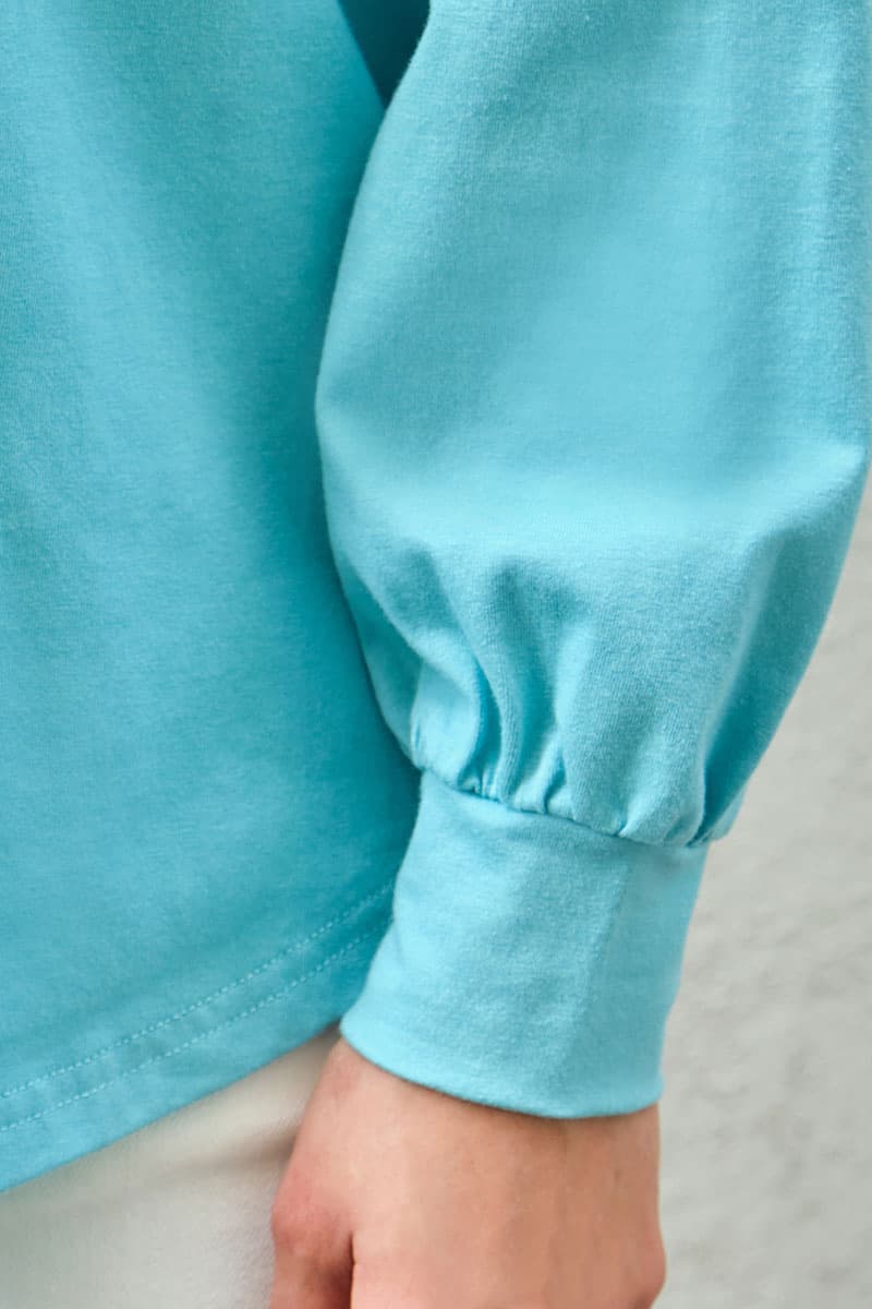 Kirsi Drop Shoulder Sweater 3.0 - Aqua - Image 6