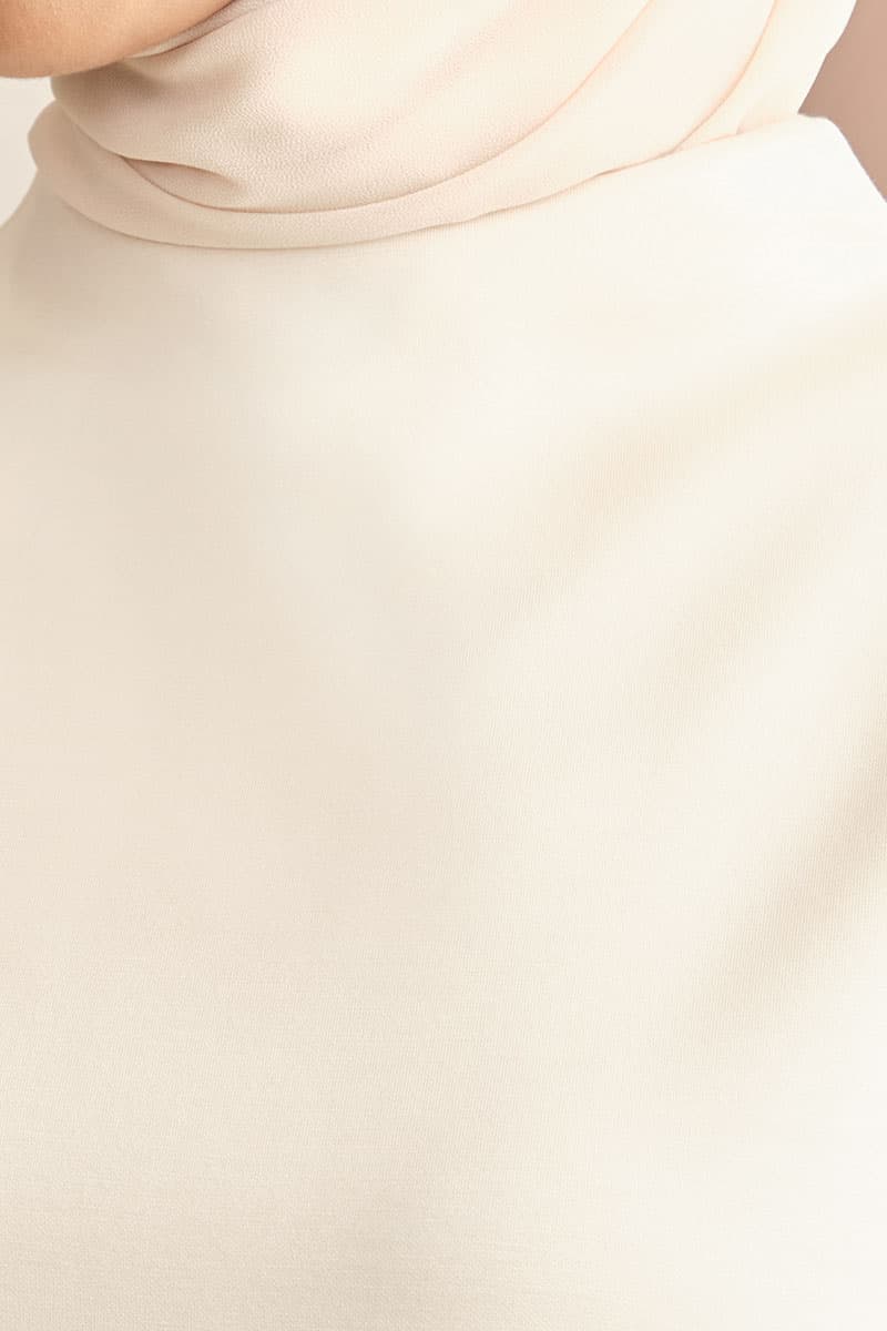 Denali High Neck Blouse 2.0 - Pearl - Image 5
