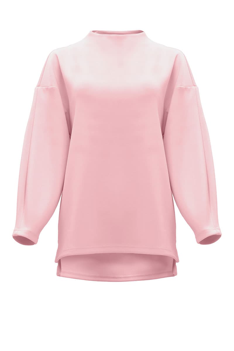 Denali High Neck Blouse 2.0 - Primrose Pink - Image 2